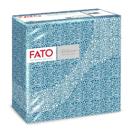 FATO Airlaid mintás szalvéta Mosaic Alaska - 1 rétegű, 40x40cm, 50 lap