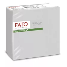   FATO Airlaid mintás szalvéta Shade Silver - 1 rétegű, 40x40cm, 50 lap