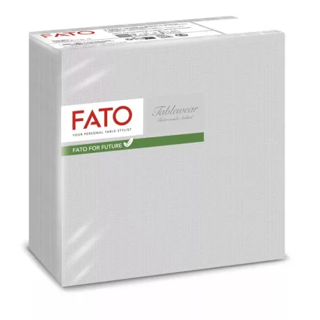 FATO Airlaid mintás szalvéta Shade Silver - 1 rétegű, 40x40cm, 50 lap