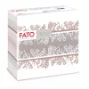 FATO Airlaid mintás szalvéta Garden Cappuccino - 1 rétegű, 40x40cm, 50 lap