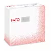 FATO Airlaid mintás szalvéta Puntini Red - 1 rétegű, 40x40cm, 50 lap