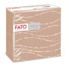 FATO Airlaid mintás szalvéta Perle Hazelnut - 1 rétegű, 40x40cm, 50 lap