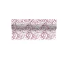 FATO Airlaid mintás asztali futó Magie Bordeaux - 40cm, 24m