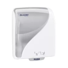   Lucart Identity Autocut Towel Dispenser 2.0 tekercses kéztörlő adagoló műanyag dudás tekercsekhez Fehér
