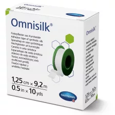 Hartmann Omnisilk selyem alapú ragtapasz 1,25cm x 9,2m