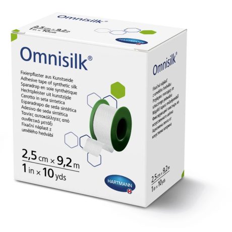 Hartmann Omnisilk ragtapasz 2,5cm x 9,2m 1db