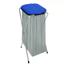 Ecofix-1 szemeteszsáktartó állvány acél vázzal Kék