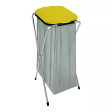 Ecofix-1 szemeteszsáktartó állvány acél vázzal Sárga