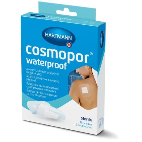 Hartmann Cosmopor waterproof steril sebtapasz 10x8cm 5db