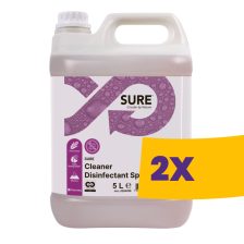   Sure Cleaner Disinfectant használatra kész fertőtlenítő hatású folyékony tisztítószer 5L (Karton - 2 db)