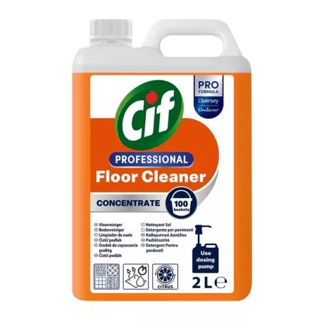 Cif Prof. Conc. Floor Cleaner padozattisztító koncentrátum 2L