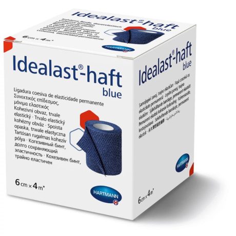 Hartmann Idealast-haft kék kompressziós pólya 6cmx4m 1db