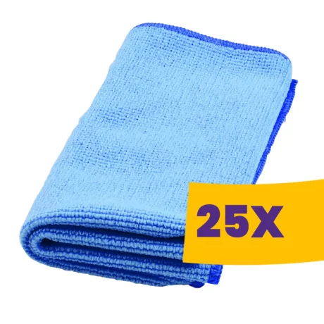 TASKI MyMicro Cloth mikroszálas törlőkendő 36x36cm kék 25db