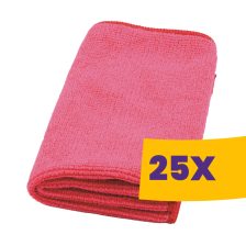   TASKI MyMicro Cloth mikroszálas törlőkendő 36x36cm piros 25db
