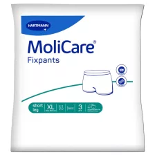   Hartmann MoliCare Fixpants rövidszárú rögzítőnadrág XL, mosható 3db