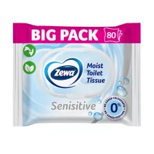 Zewa Sensitive nedves toalettpapír zárható 80db