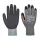 Portwest A106 Grip 10 Latex megerősített hüvelykujjas kesztyű szürke