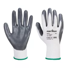 Portwest A310 Flexo Grip nitril védőkesztyű fehér