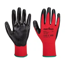 Portwest A310 Flexo Grip nitril védőkesztyű piros