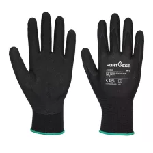 Portwest A335 Dermi-Grip NPR15 Nitrile Sandy kesztyű fekete