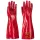 Portwest A445 PVC hosszú szárú védőkesztyű 45cm piros XL