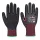 Portwest A671 AHR13 F Dark Latex Cut vágásbiztos kesztyű fekete