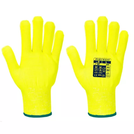 Portwest A688 Pro Cut Liner vágásbiztos kesztyű sárga