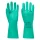 Portwest A812 Nitrosafe Plus vegyszerálló kesztyű zöld
