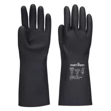 Portwest A824 Chem 350 Butyl Gauntlet védőkesztyű fekete
