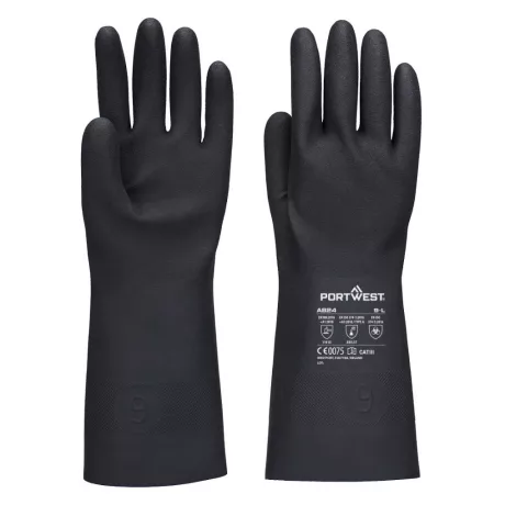 Portwest A824 Chem 350 Butyl Gauntlet védőkesztyű fekete