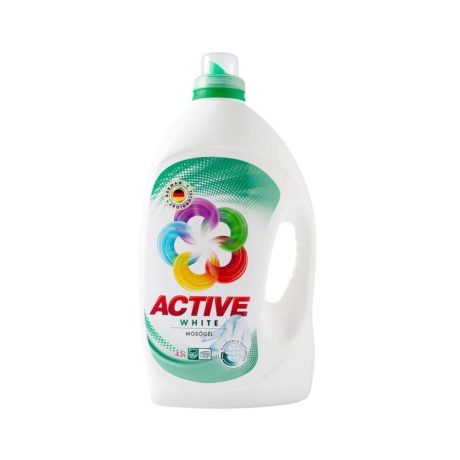 Active mosógél fehér ruhákhoz - 90 mosás 4,5L 