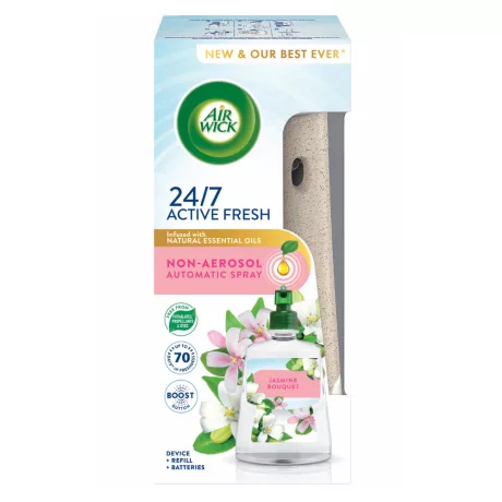 Air Wick Active Fresh Jázmin Csokor készülék és utántöltő