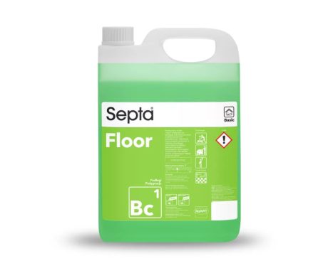 Septa Floor BC1 Semleges padlótisztító folyadék kézi és gépi napi takarításhoz 5L
