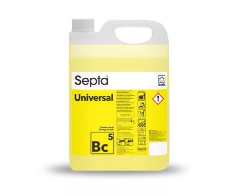 Septa Universal BC5 Professzionális tisztítószer koncentrátum erős szennyeződésekhez 5L