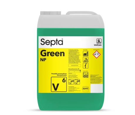 Septa Green NP V6 Professzionális készítmény az erős szennyeződések eltávolítására 10L