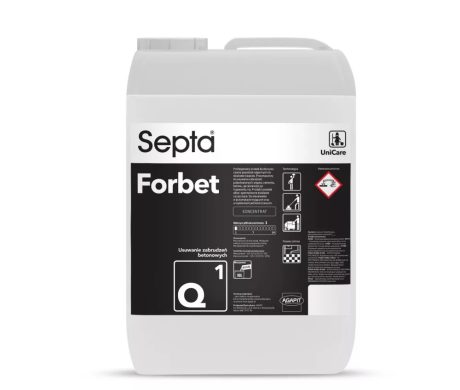 Septa Forbet Q1 Építési szennyeződések eltávolítására használható savas tisztítószer 10L