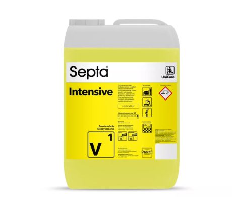 Septa Intensive V1 Erős padlótisztítószer zsír és olaj szennyeződések tisztításához 10L
