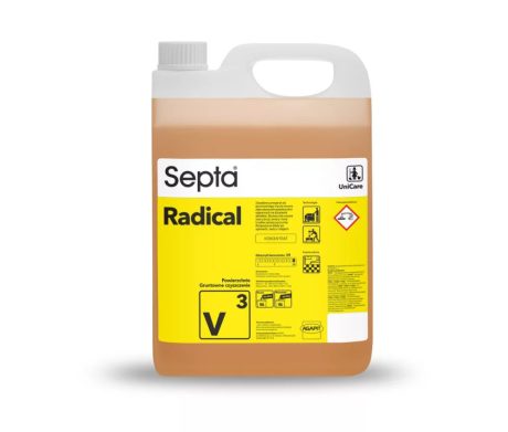 Septa Radical V3 Erősen szennyezett felületek tisztítószere 5L