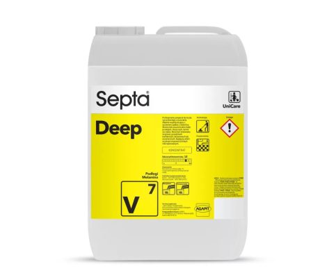 Septa Deep V7 Padlótisztítószer porózus felületekhez Melamin PAD-es tisztításhoz 10L