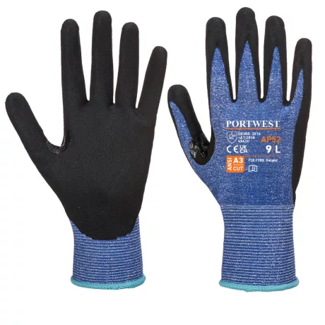 Portwest AP52 Dexti Cut Ultra vágásbiztos kesztyű kék