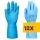 Portwest AP76 FD Chemical B Latex könnyű kesztyű kék 12 pár