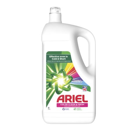 Ariel Color Clean & Fresh folyékony mosószer színes ruhákhoz - 90 mosás 4,5L