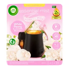   Air Wick Aroma Mist Diffúzor készülék utántöltővel Fehér Bazsarózsa & Jázminvirág 20ml