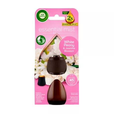 Air Wick Aroma Mist diffúzor utántöltő Fehér Bazsarózsa & Jázminvirág 20ml