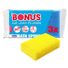 Bonus fürdőszivacs 14x9x3,5cm 3db