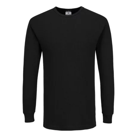 Portwest B123 Thermal póló - aláöltözet fekete