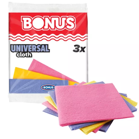 Bonus általános törlőkendő 3db
