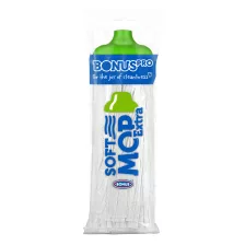   BonusPRO SoftMop Extra viszkóz szalagos felmosófej Zöld 160g
