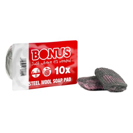 Bonus szappanos fémpárna 10db-os