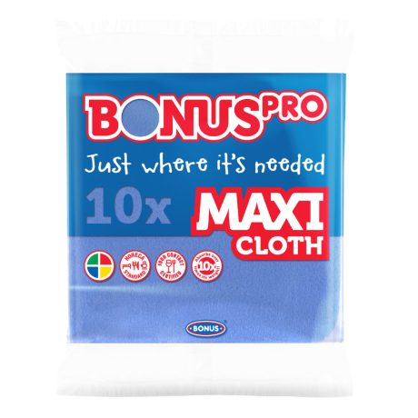 BonusPRO MAXI univerzális törlőkendő 38x40cm Kék 10db